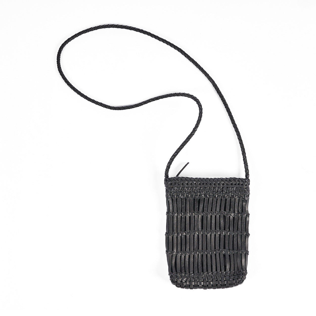 Tas Greilve Leer Zwart