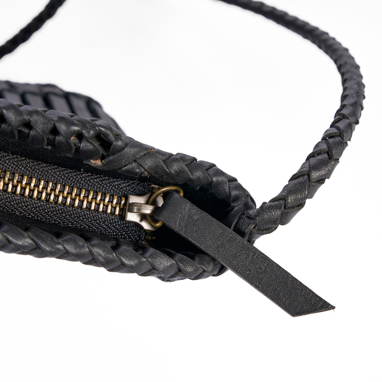Tas Greilve Leer Zwart - Afbeelding 3