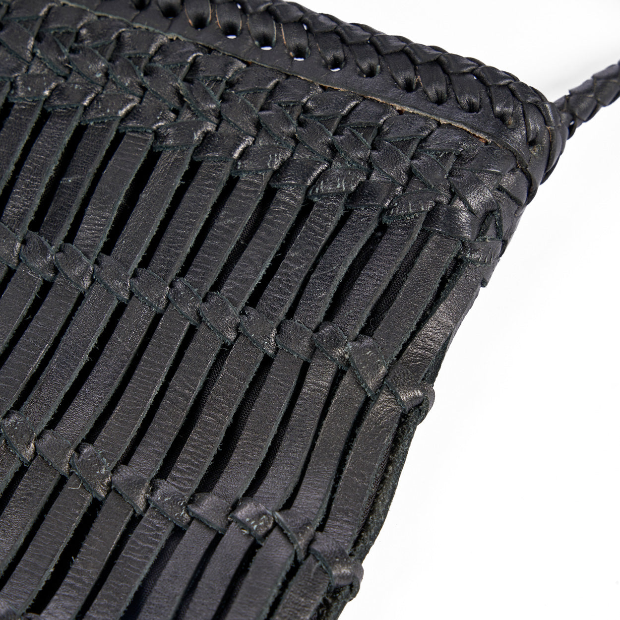Tas Greilve Leer Zwart - Afbeelding 5
