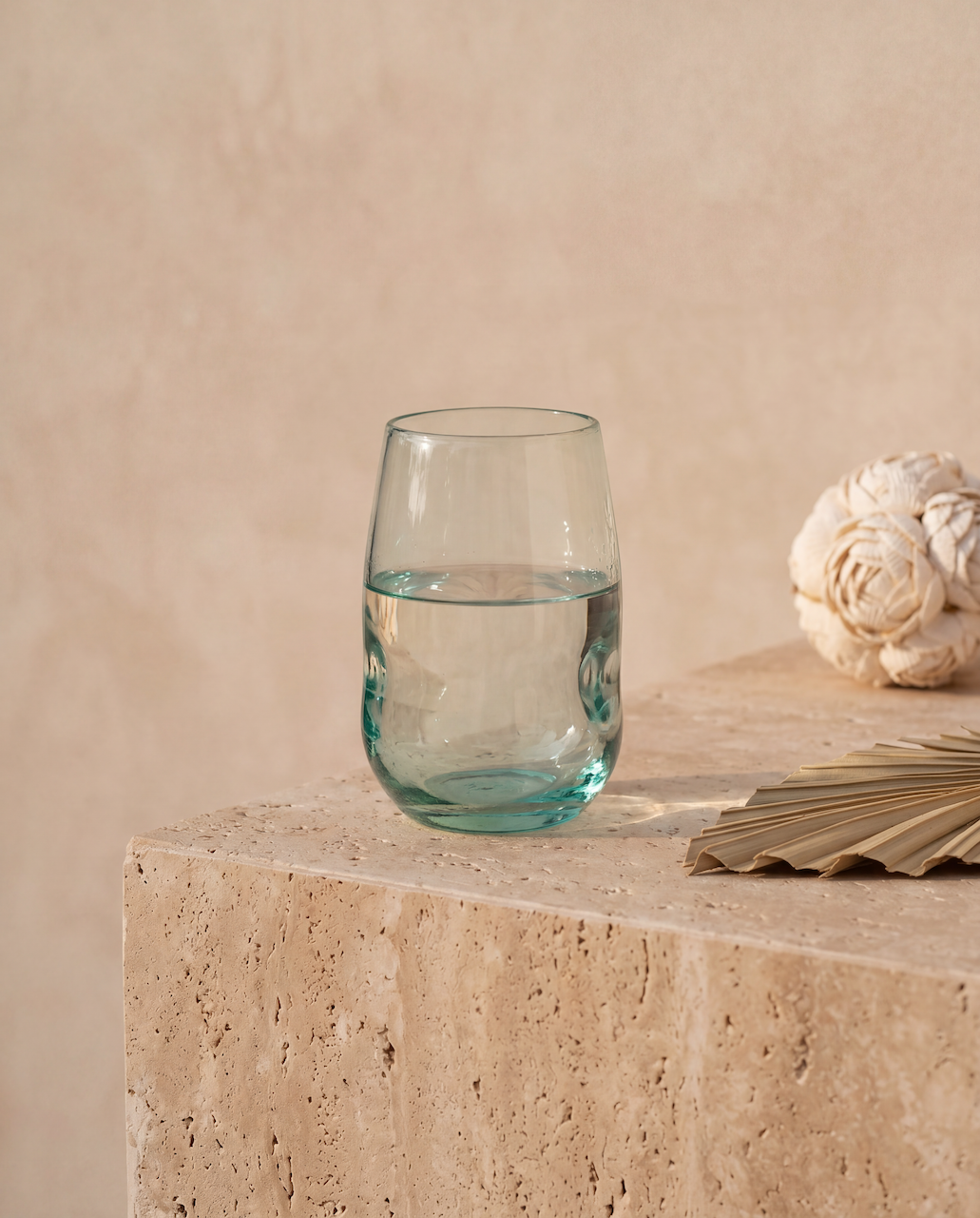 Drinkglas Hummil Glas Blauw - Afbeelding 2