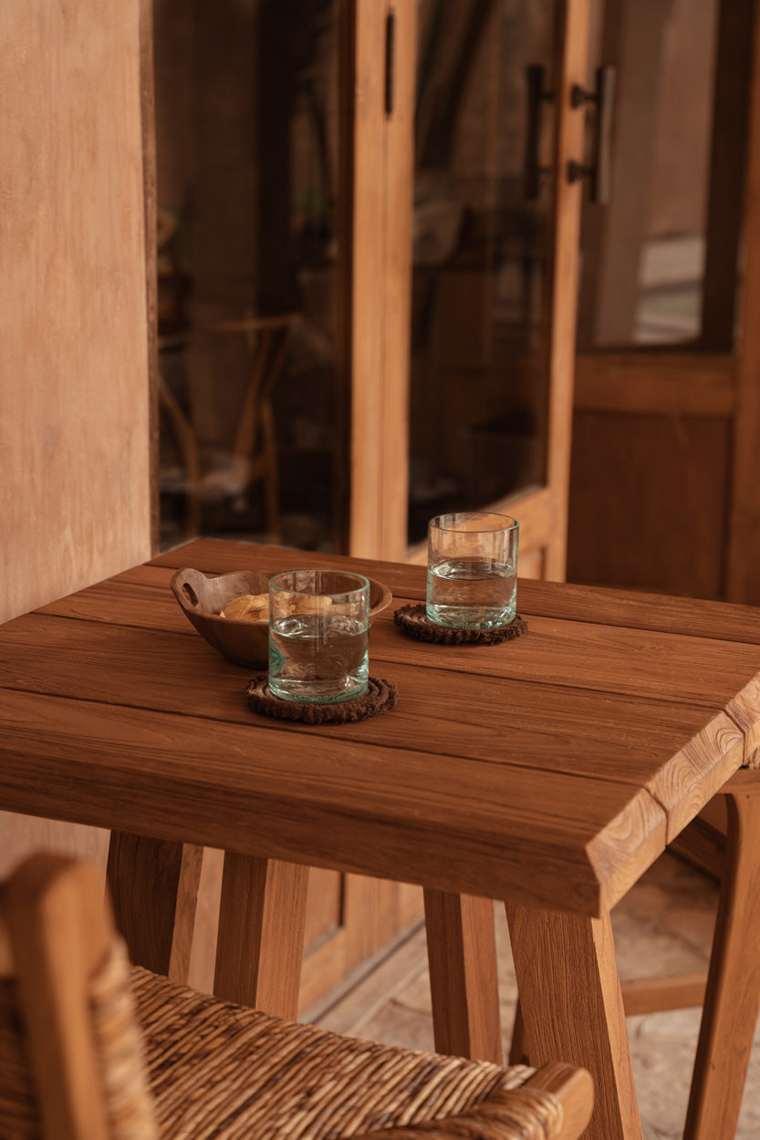 Shotglas Haarmos Glas Blauw - Afbeelding 2