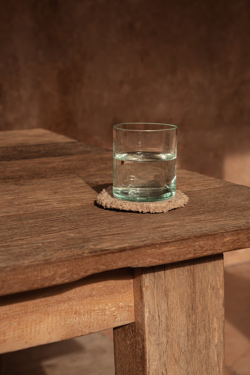 Shotglas Haarmos Glas Blauw - Afbeelding 3