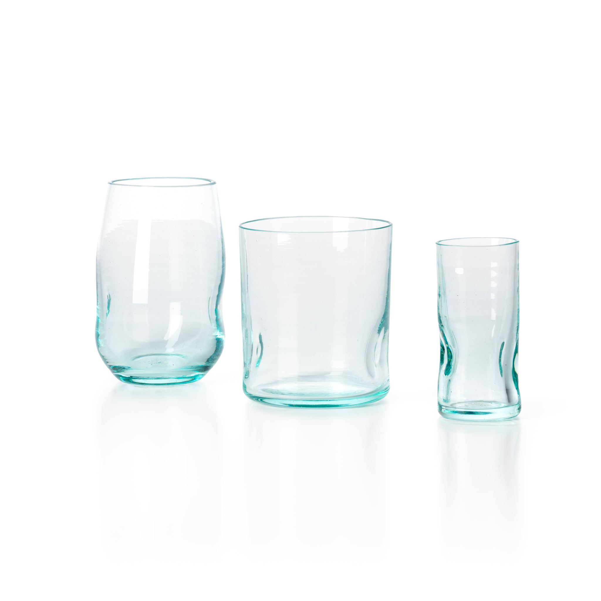 Shotglas Haarmos Glas Blauw - Afbeelding 6