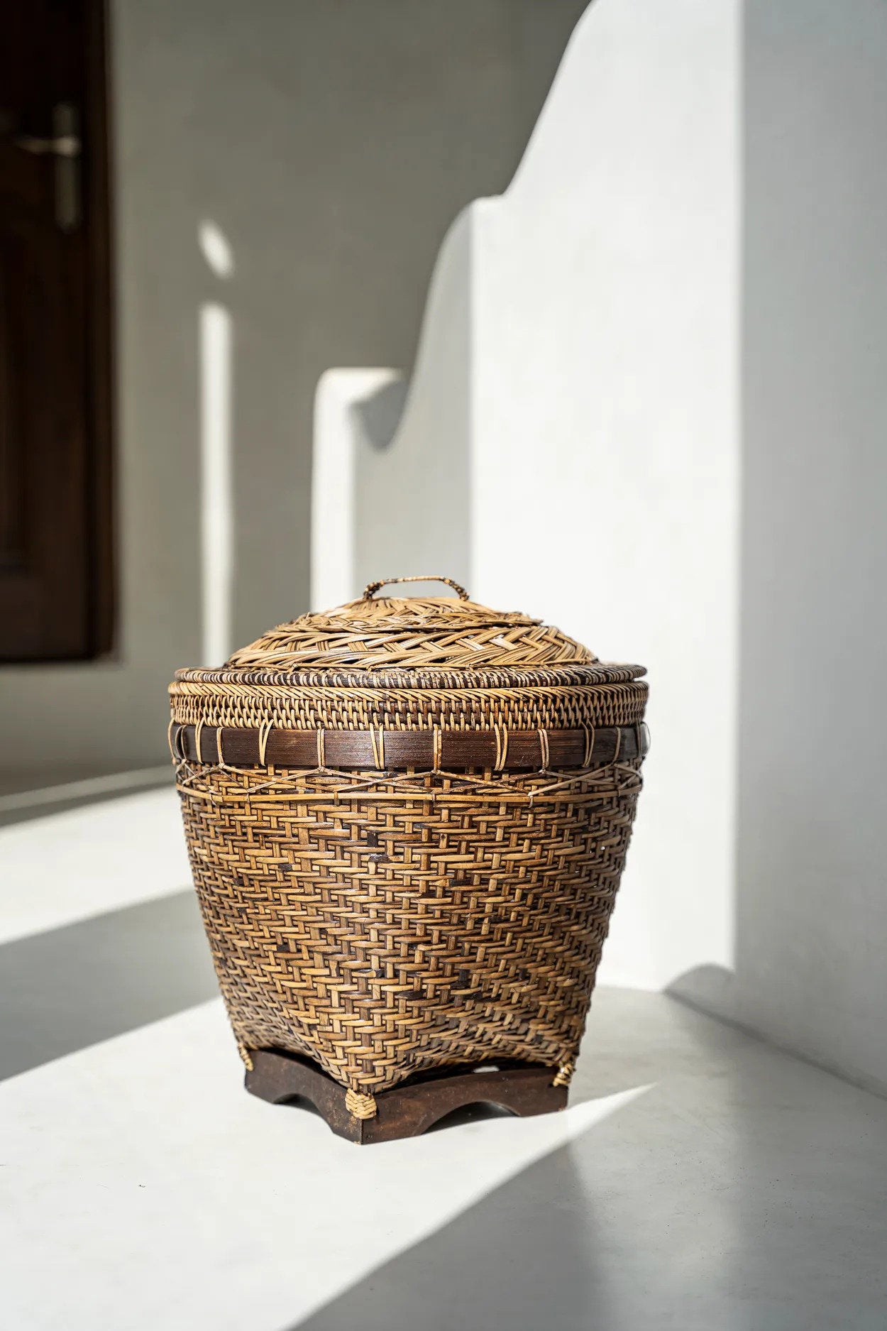 Opbergmand Faskero Rotan Naturel - Afbeelding 2