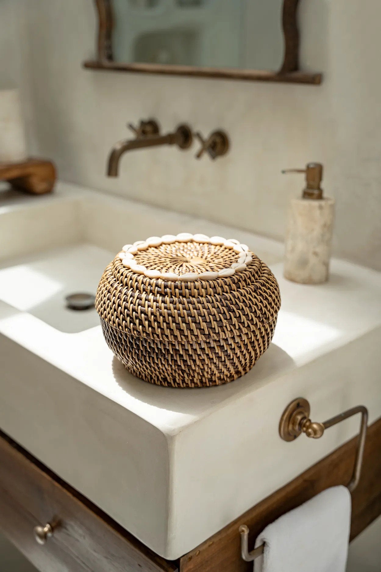Mand Maurmaro Rotan Naturel - Afbeelding 4