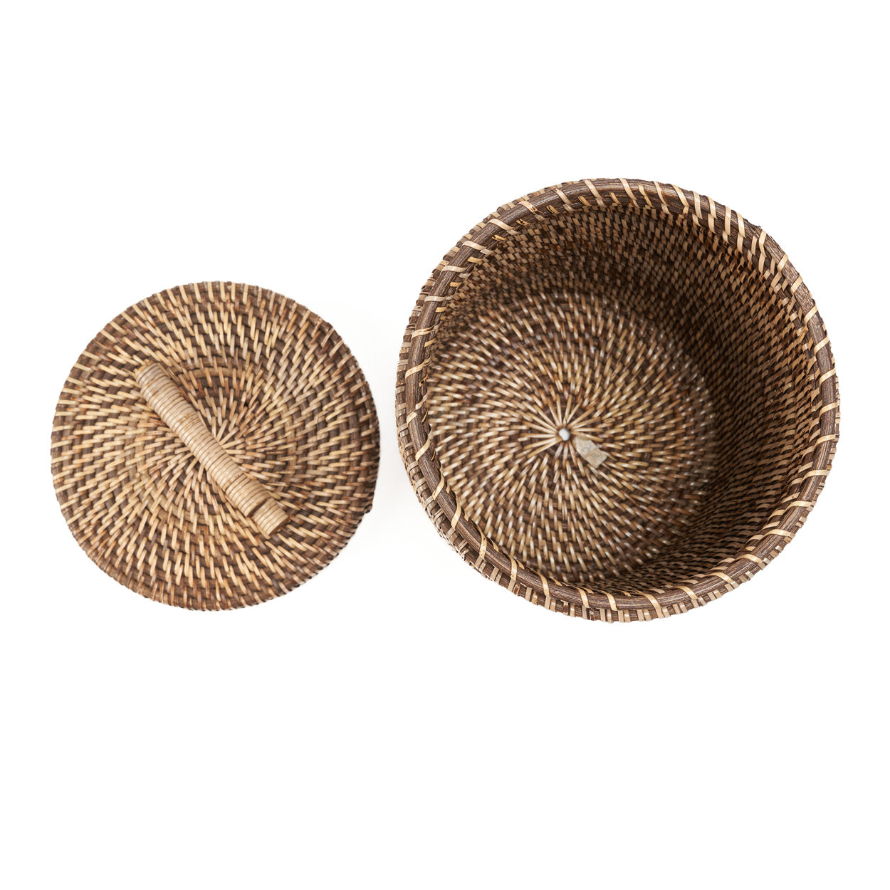 Prullenbak Gardum Rotan Naturel - Afbeelding 7