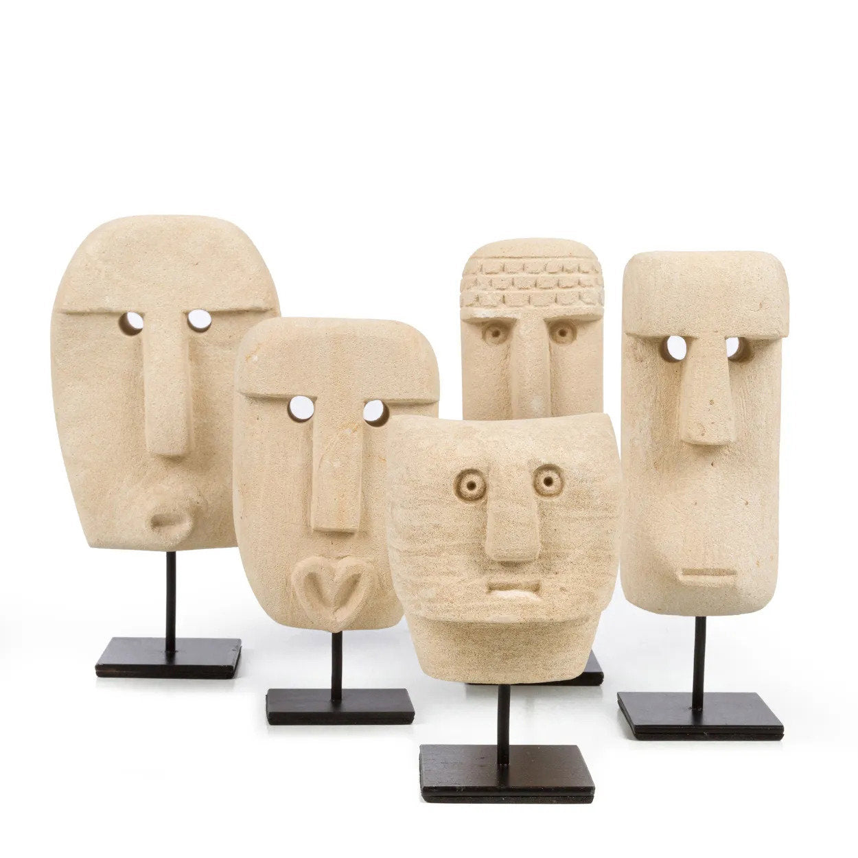 Beeld Zeidoro Steen Naturel H19 cm - Afbeelding 7