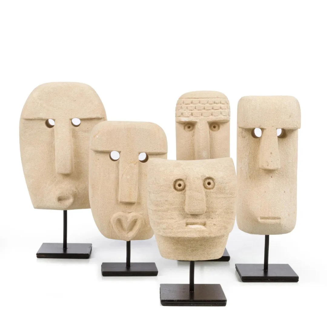 Beeld Zeidoro Steen Naturel H19 cm - Afbeelding 7