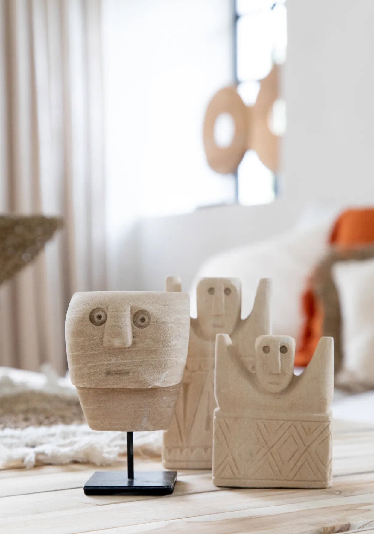 Beeld Cetak Steen Naturel - Afbeelding 4