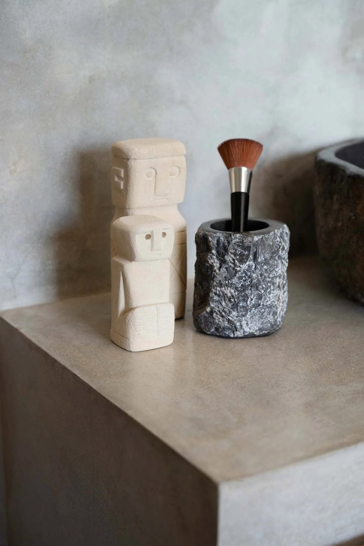 Beeld Faanio Steen Naturel - Afbeelding 3