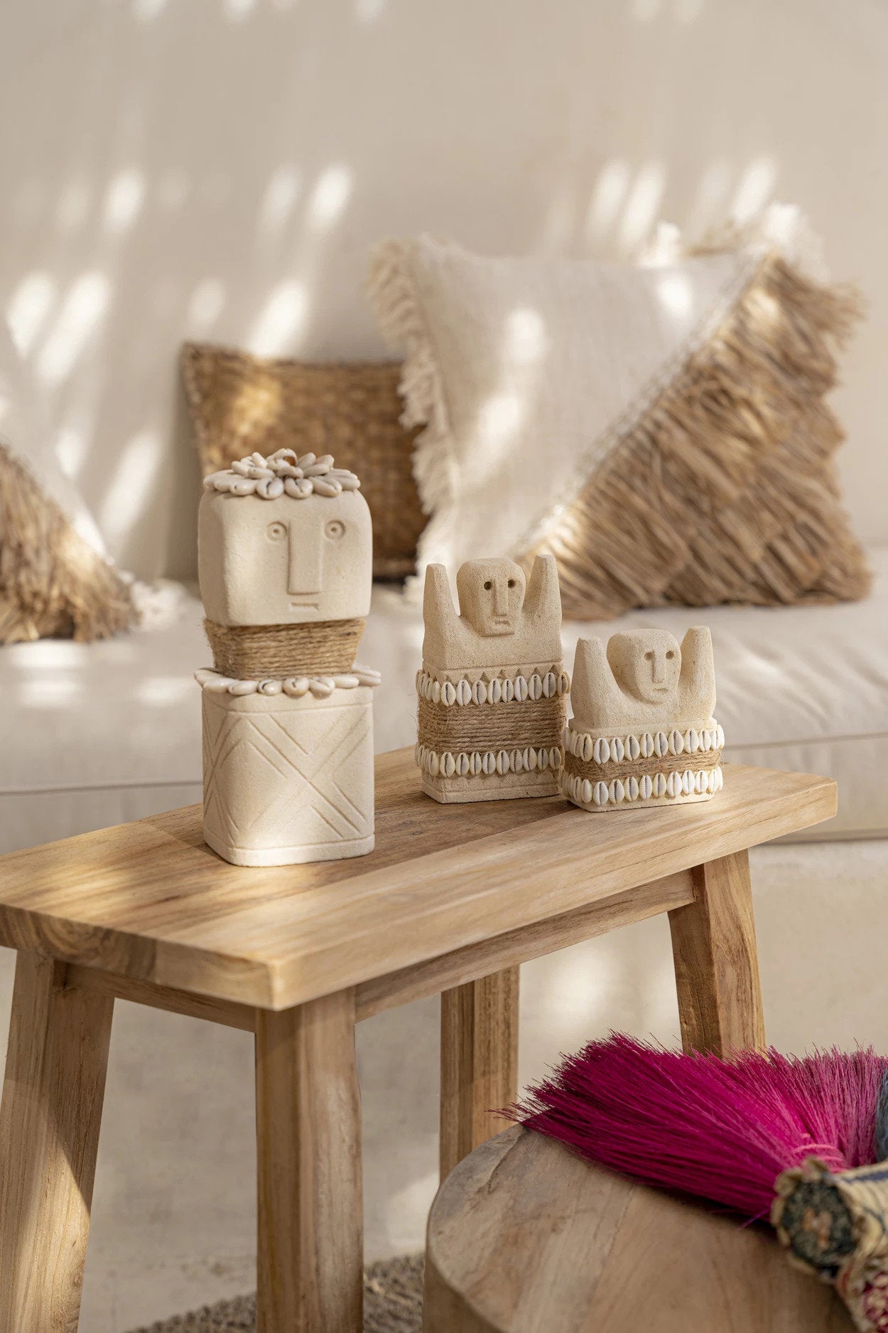 Beeld Tolvia Steen Naturel - Afbeelding 3