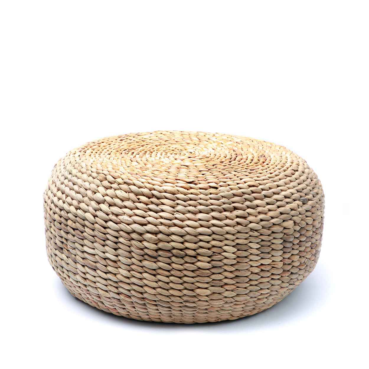 Poef Bridond Waterhyacint Naturel