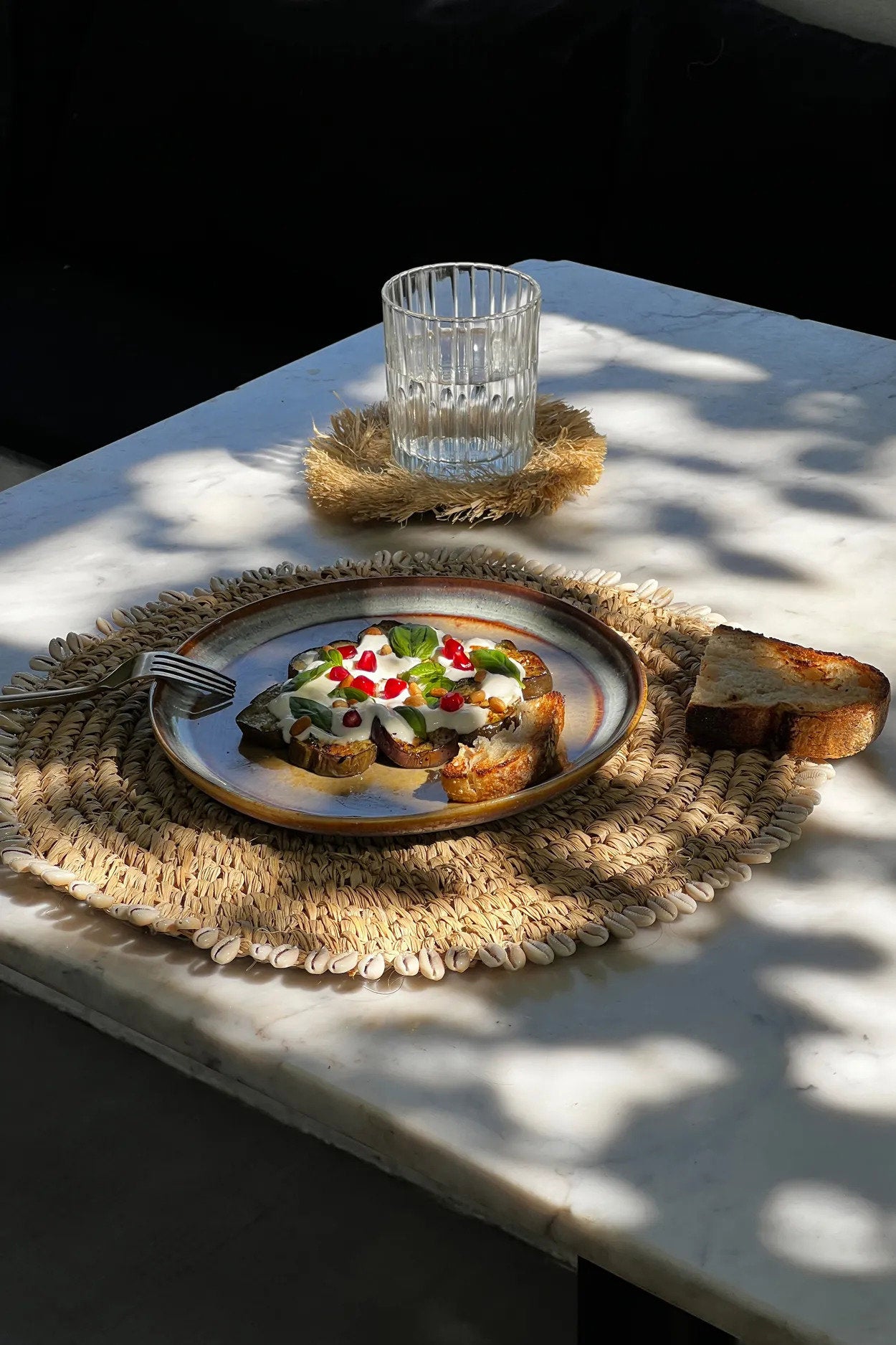 Placemat Preldone Raffia Naturel - Afbeelding 2