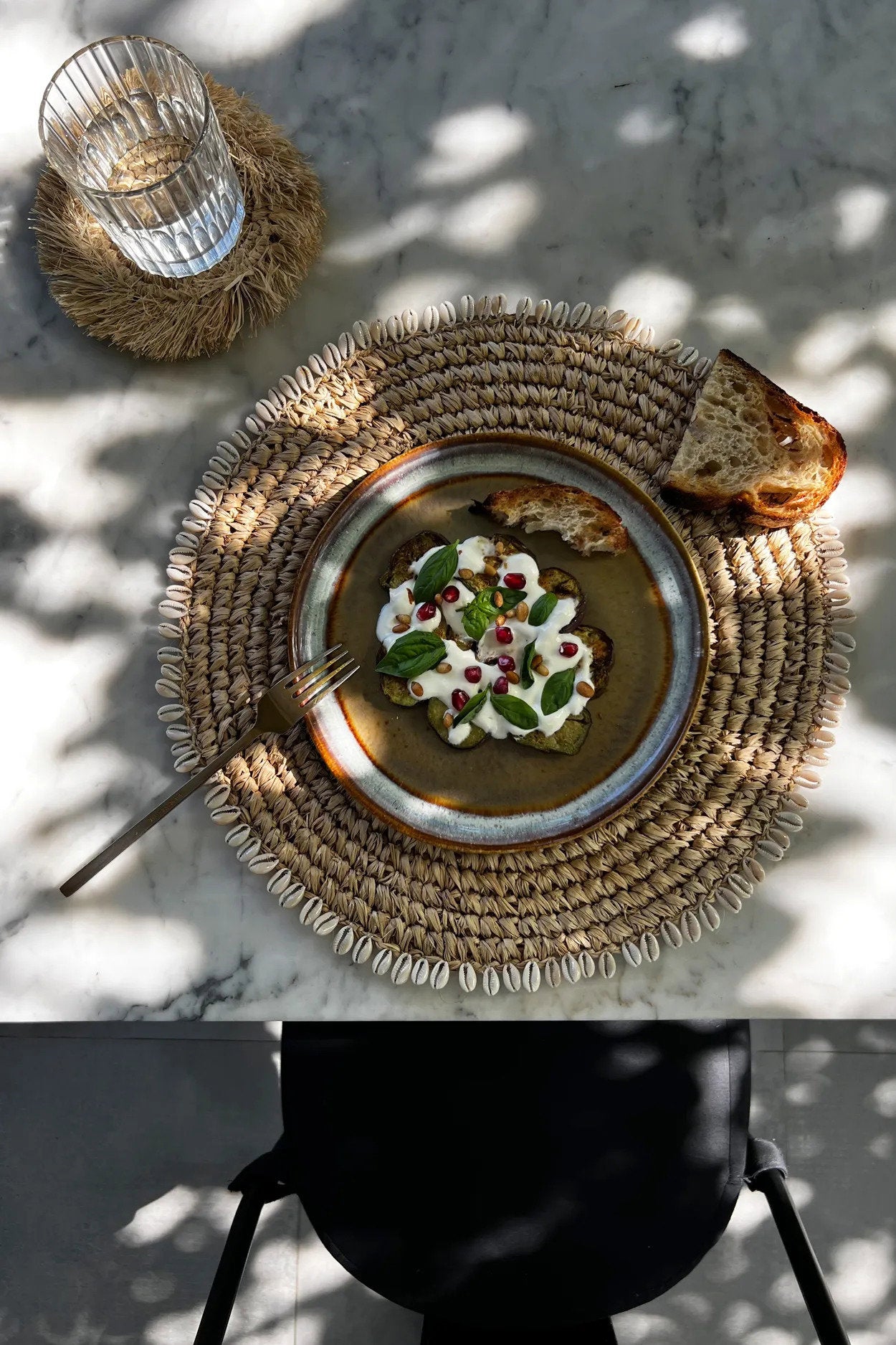 Placemat Preldone Raffia Naturel - Afbeelding 3