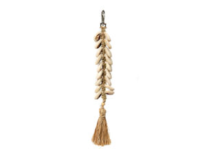 Sleutelhanger Skeiskang Raffia Naturel