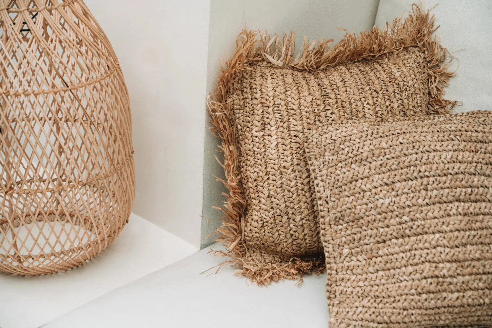 Kussenhoes Kleilvon Naturel 40x40 cm - Afbeelding 7