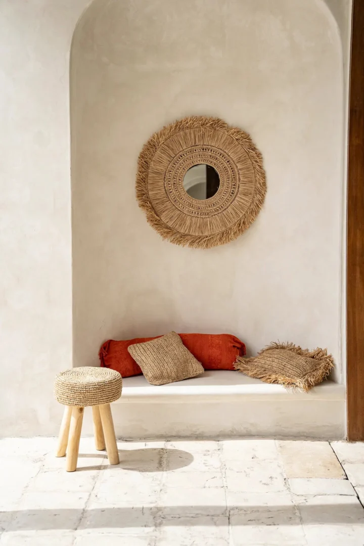 Kussenhoes Kleilvon Naturel 40x40 cm - Afbeelding 9