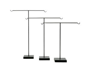 Sleutelhanger Treibella Metaal Zwart - Set van 3