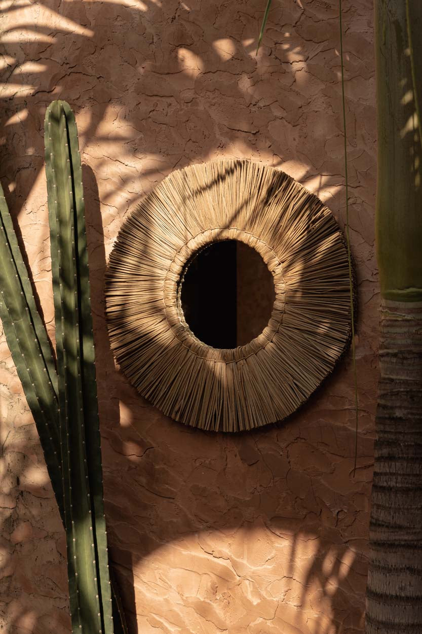 Spiegel Gaunne Naturel Ø19 cm - Afbeelding 2