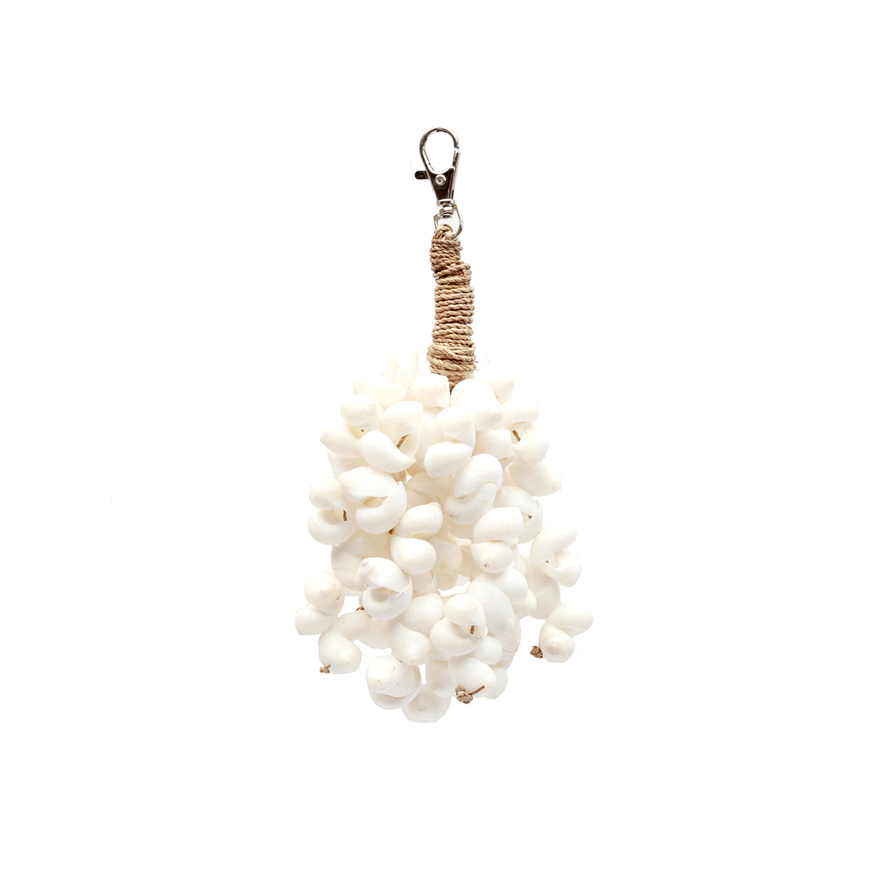 Sleutelhanger Giskello Zeegras Wit