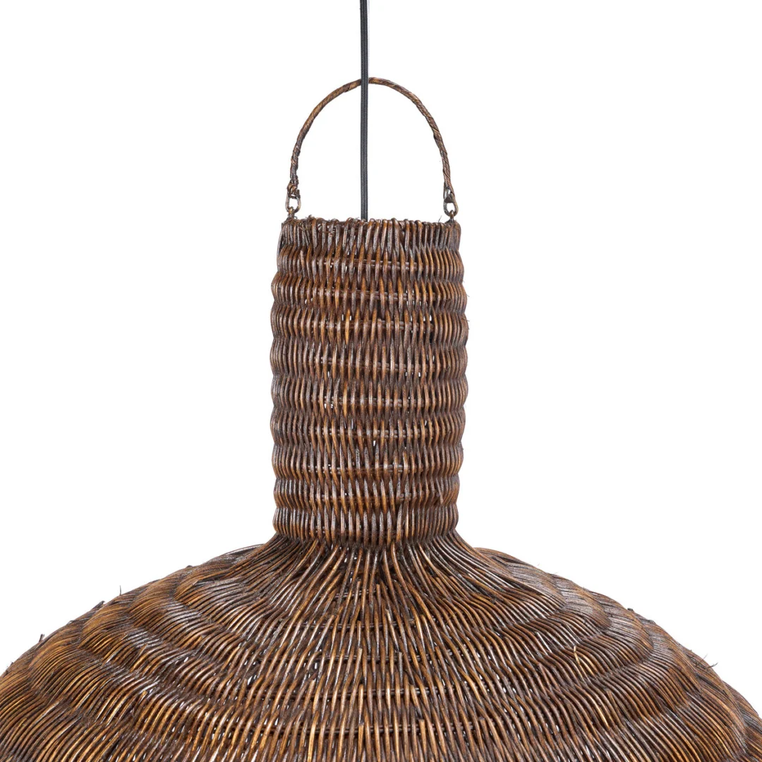 Hanglamp Skikesta bruin rotan – foto 3