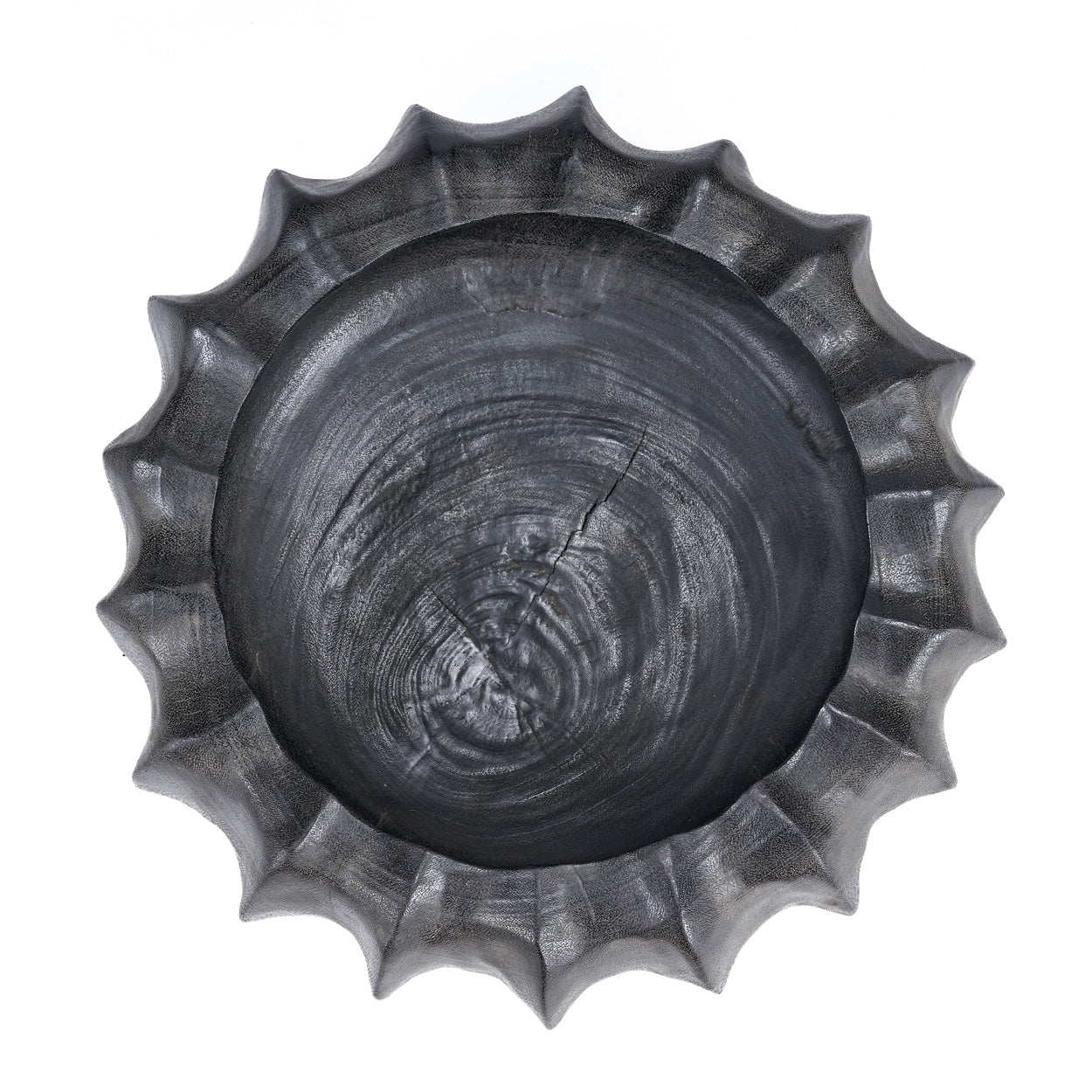 Kom Grinnos Hout Zwart - Afbeelding 6