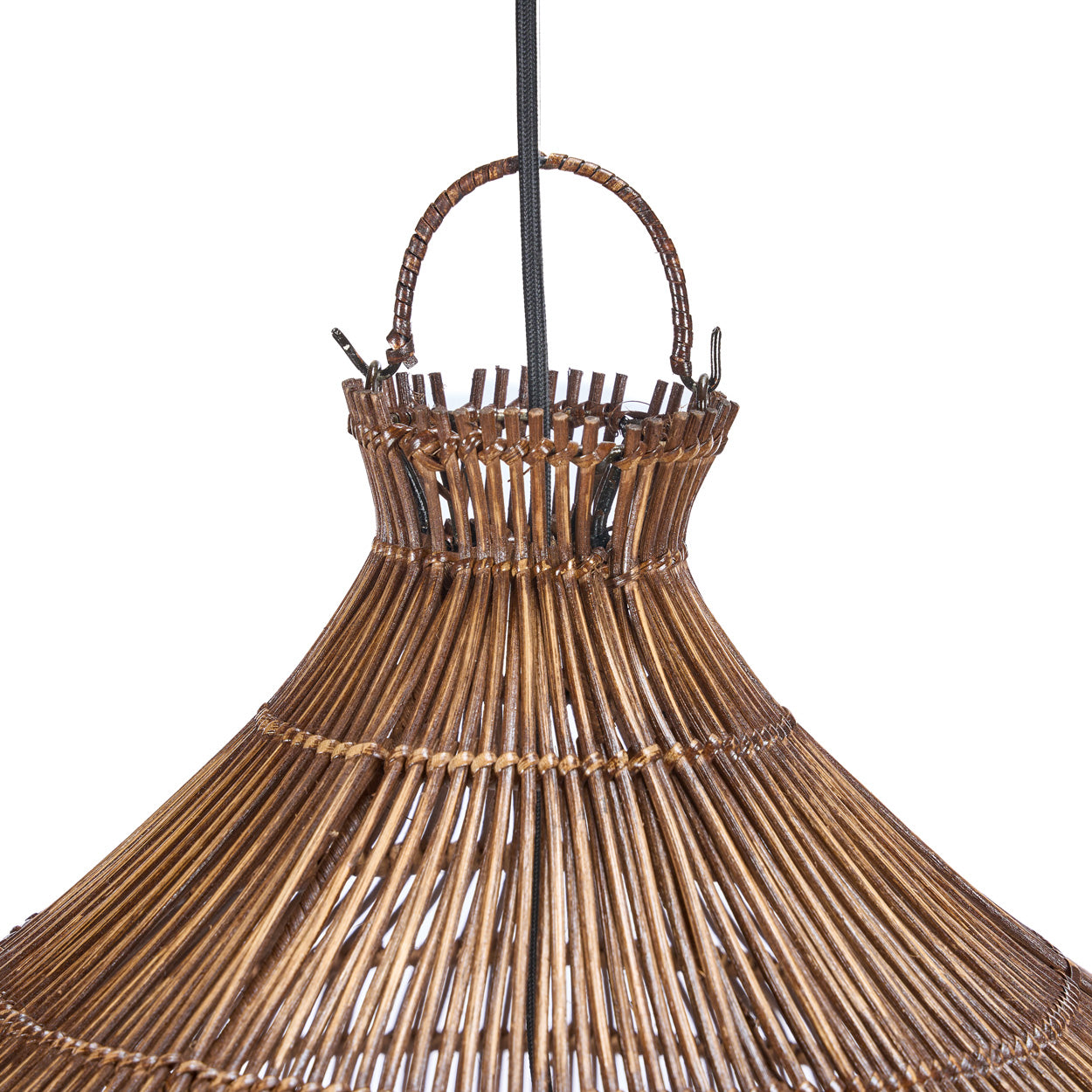 Hanglamp Zievang Rotan - Afbeelding 7