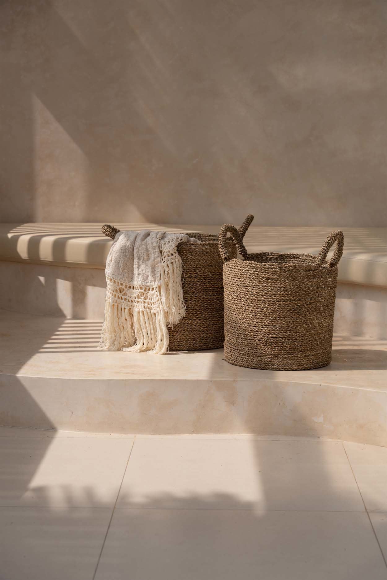 Bedsprei Daabira Naturel - Afbeelding 3