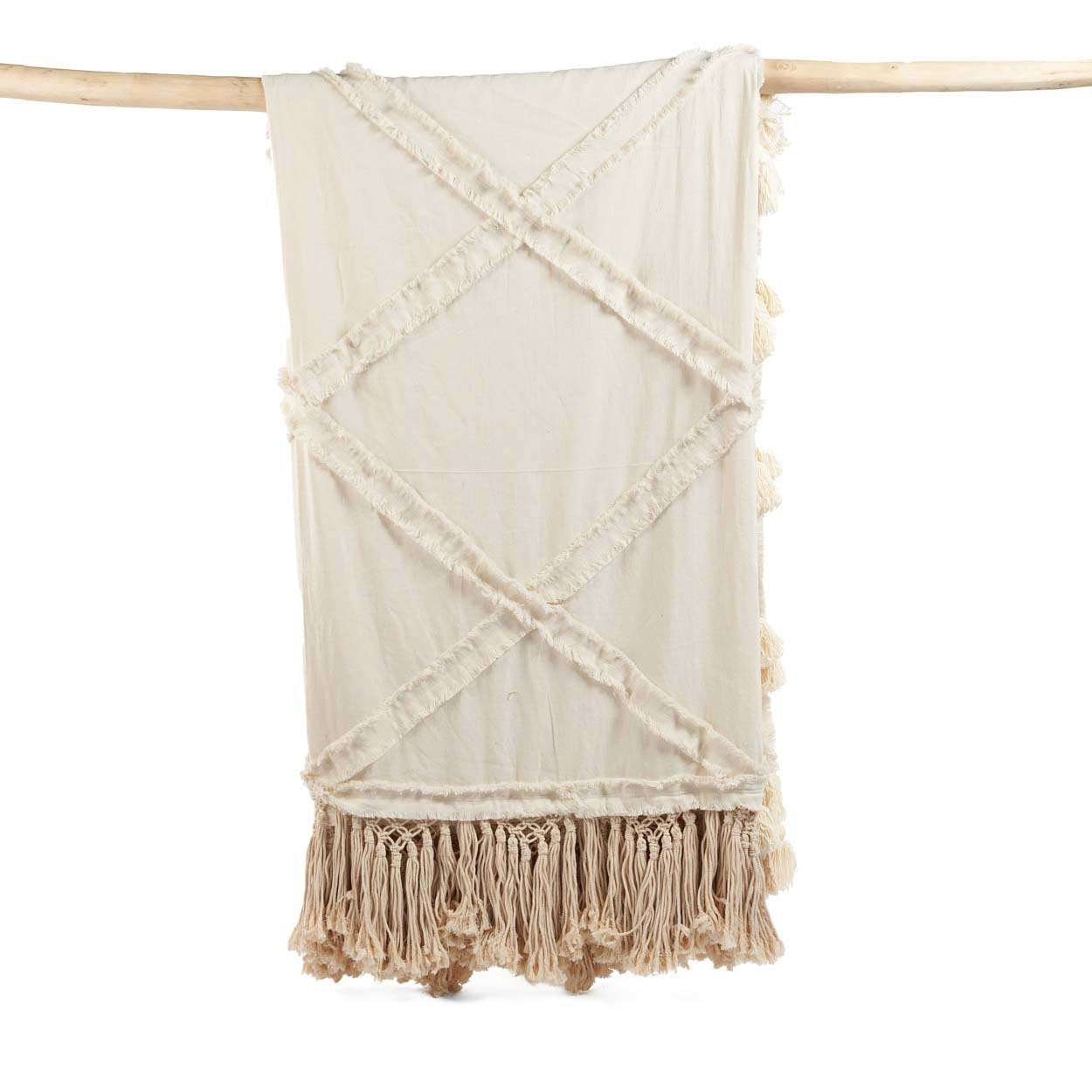 Bedsprei Lauldy Naturel - Afbeelding 7