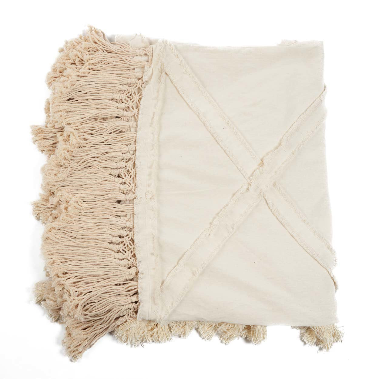 Bedsprei Lauldy Naturel - Afbeelding 8