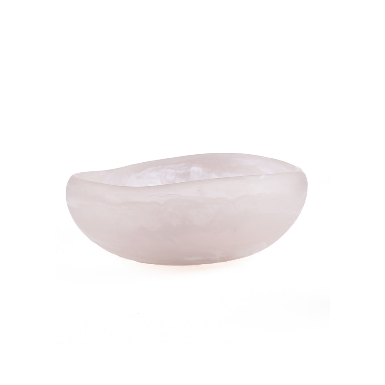Kom Panea Polyresin Roze