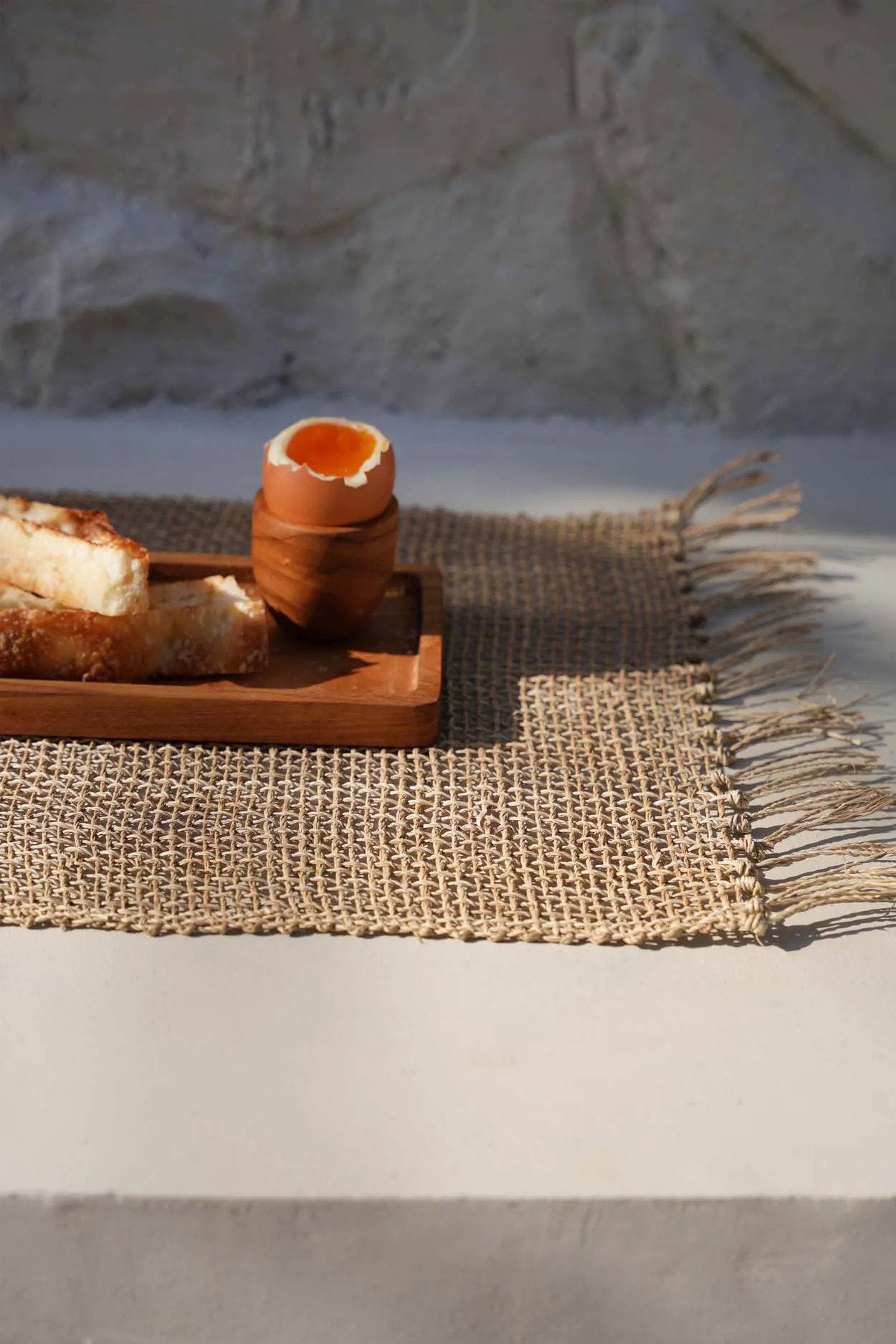 Eierdopje Fliemmand Naturel - Afbeelding 3