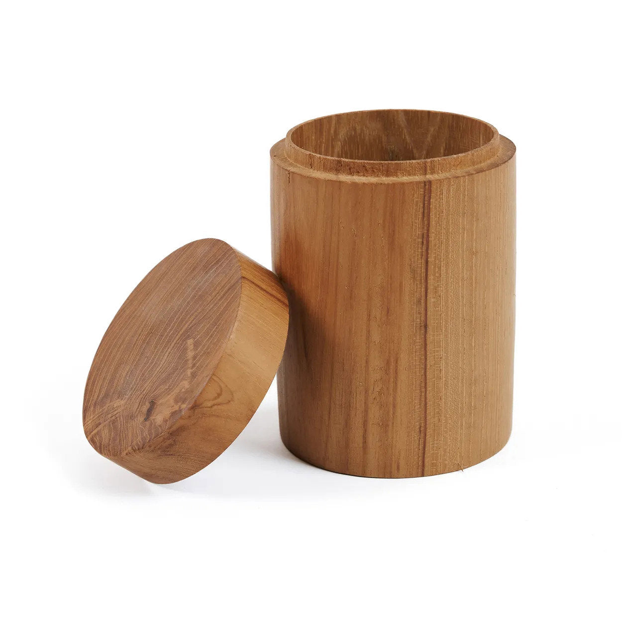 Teakwortelpot Portland Teak Naturel H12 cm - Afbeelding 5