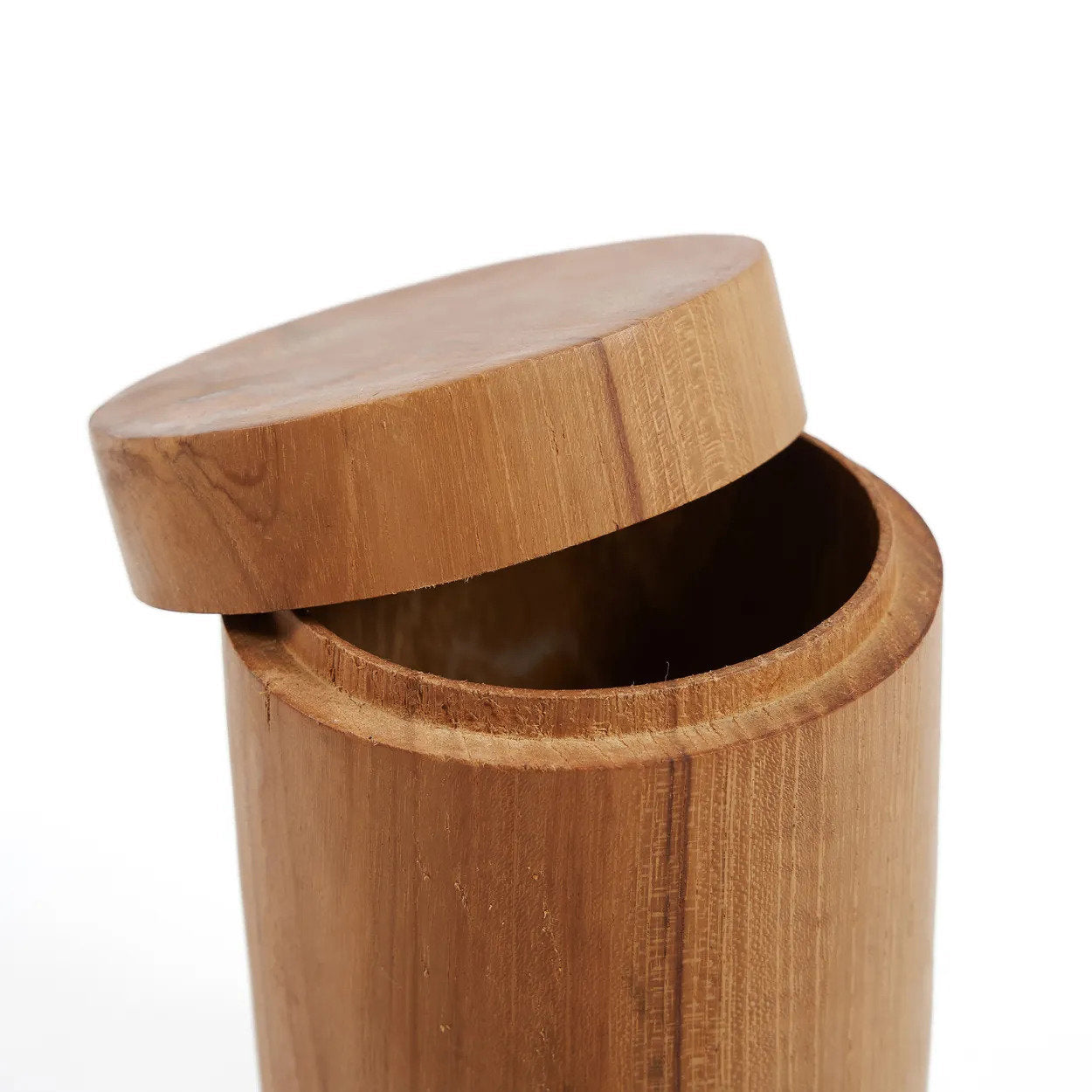 Teakwortelpot Portland Teak Naturel H12 cm - Afbeelding 6