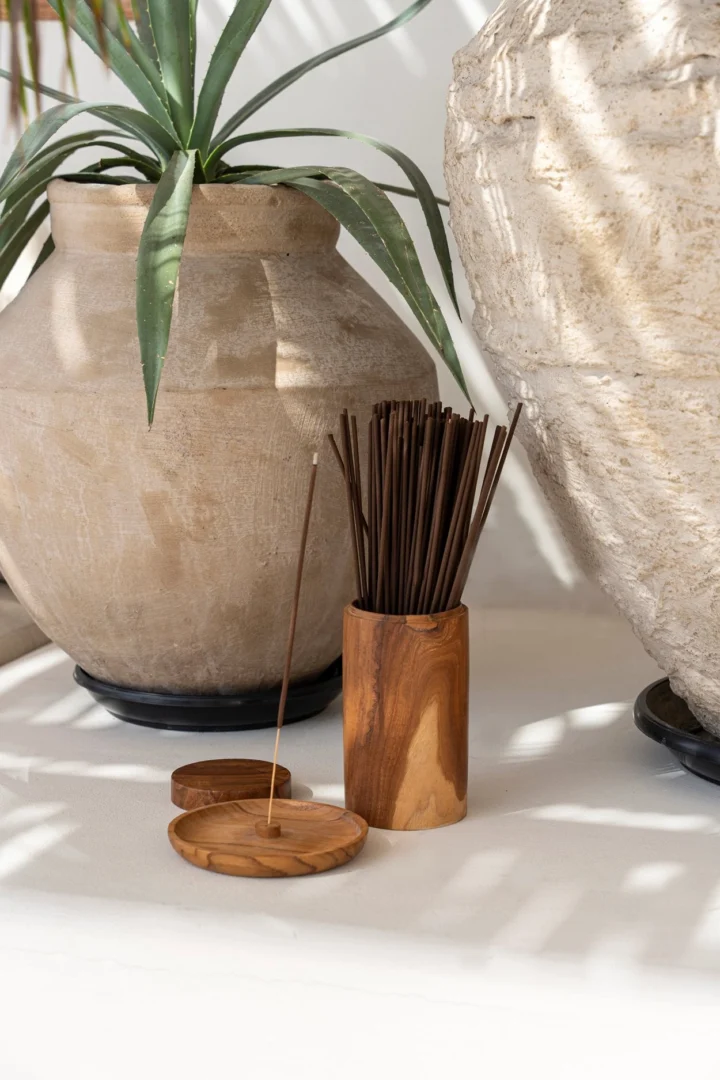 Teakwortelvaas Zeerino Naturel - Afbeelding 2
