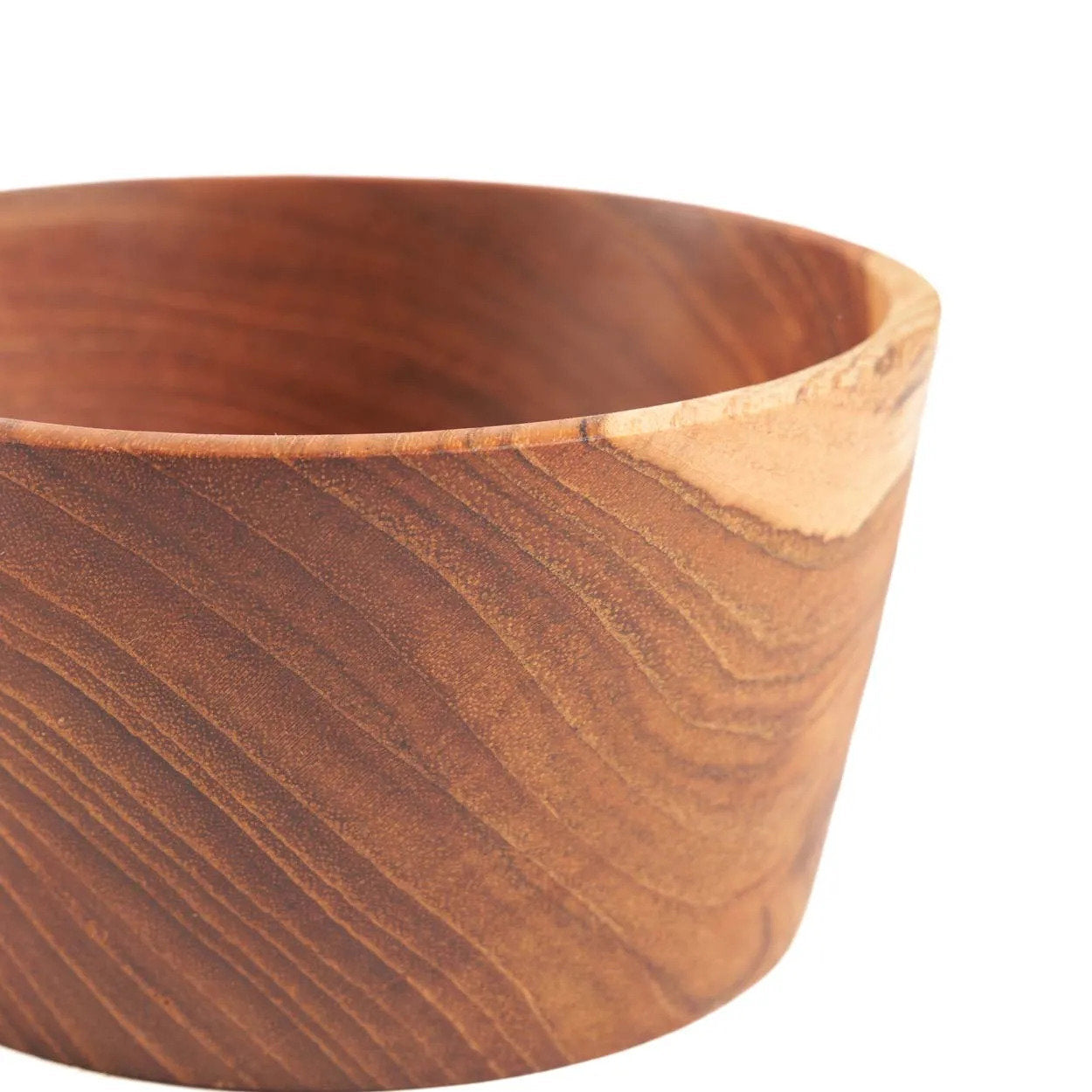 Snackkom Vootel Teak Naturel - Afbeelding 4