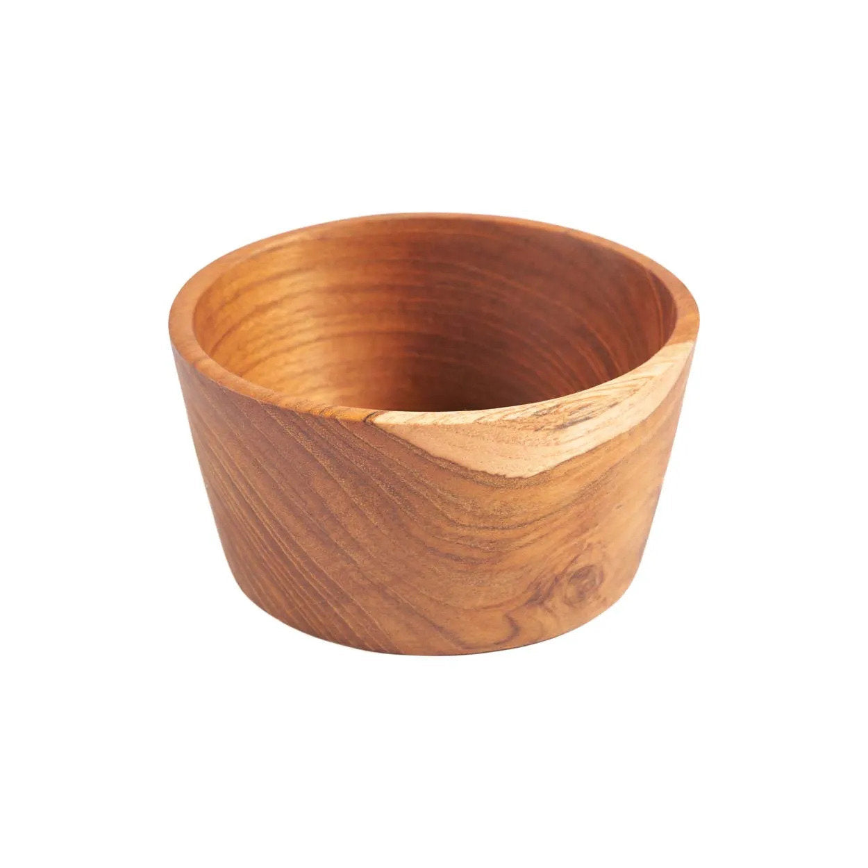 Snackkom Vootel Teak Naturel - Afbeelding 6