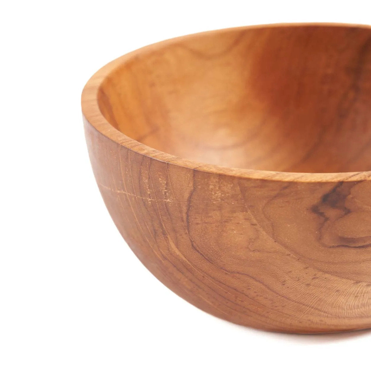 Snackkom Funas Teak Naturel - Afbeelding 4