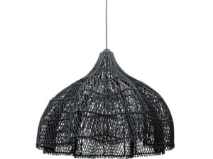 Decoratiehanger Flaastil Rotan Zwart