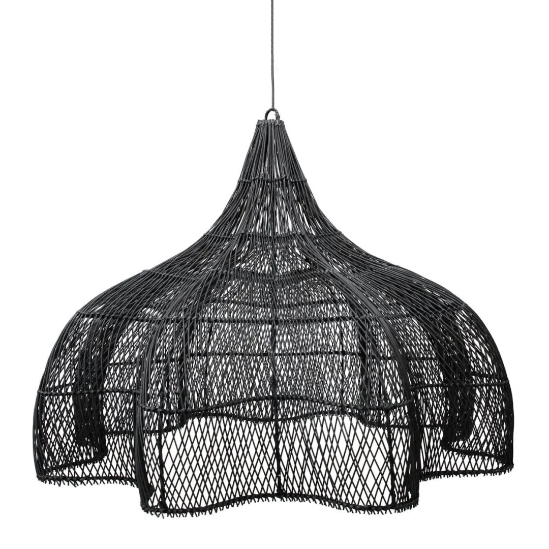 Decoratiehanger Ceesos Rotan Zwart - Afbeelding 5