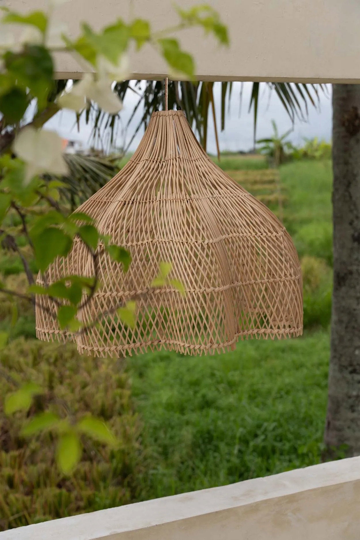 Decoratiehanger Groldesta Rotan Naturel - Afbeelding 2