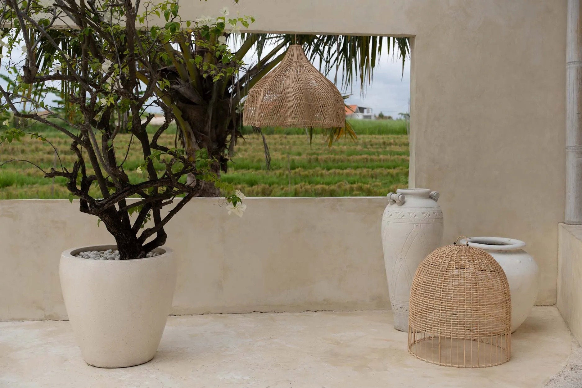 Decoratiehanger Groldesta Rotan Naturel - Afbeelding 3