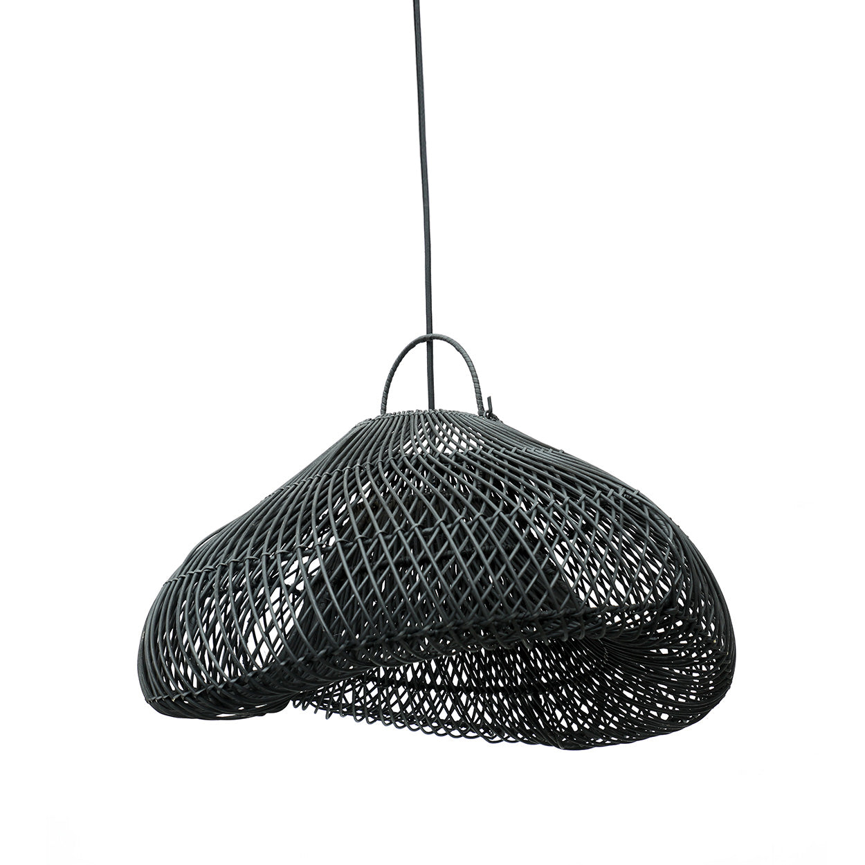 Decoratie Kleesos Rotan Zwart