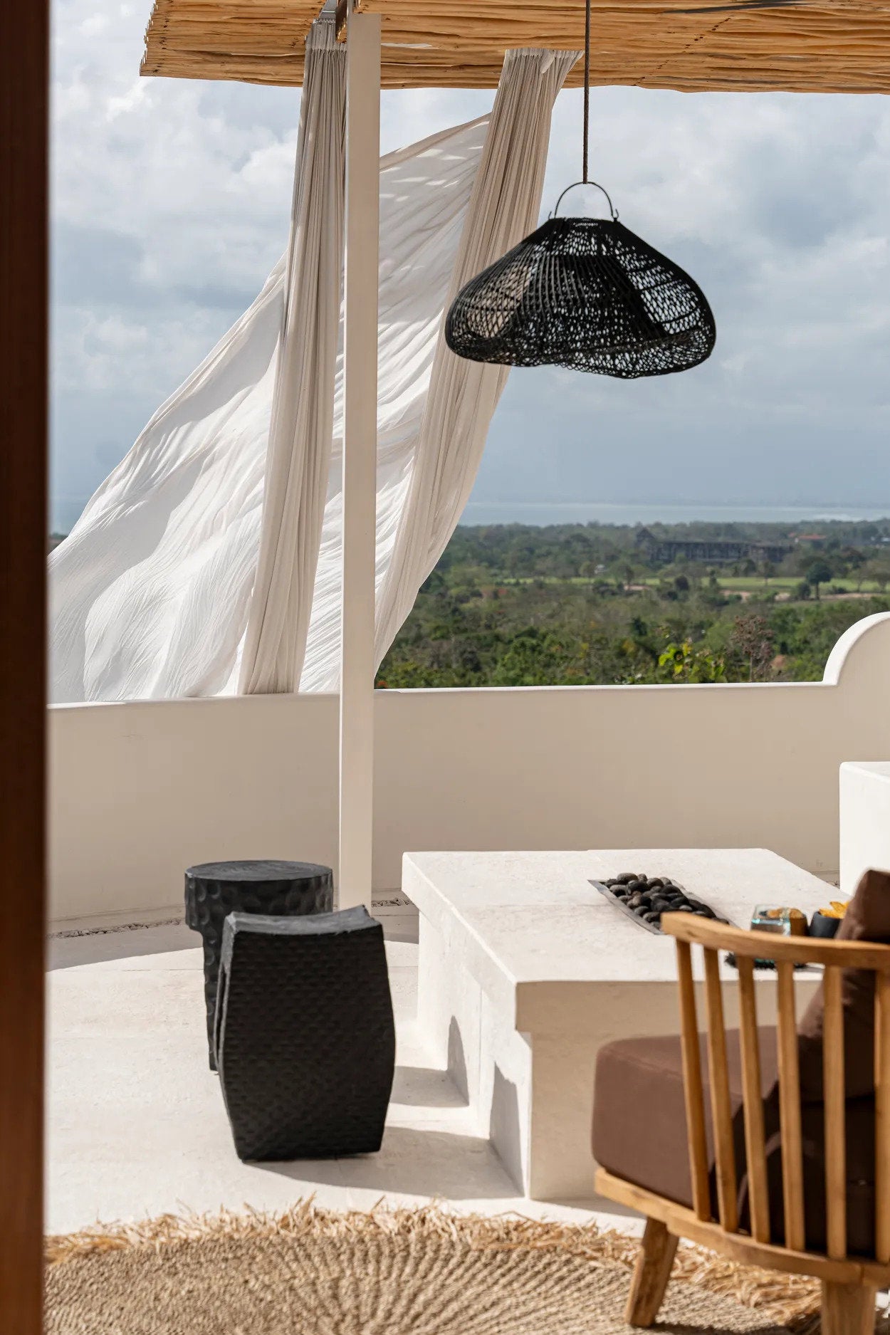 Decoratie Kleesos Rotan Zwart - Afbeelding 3