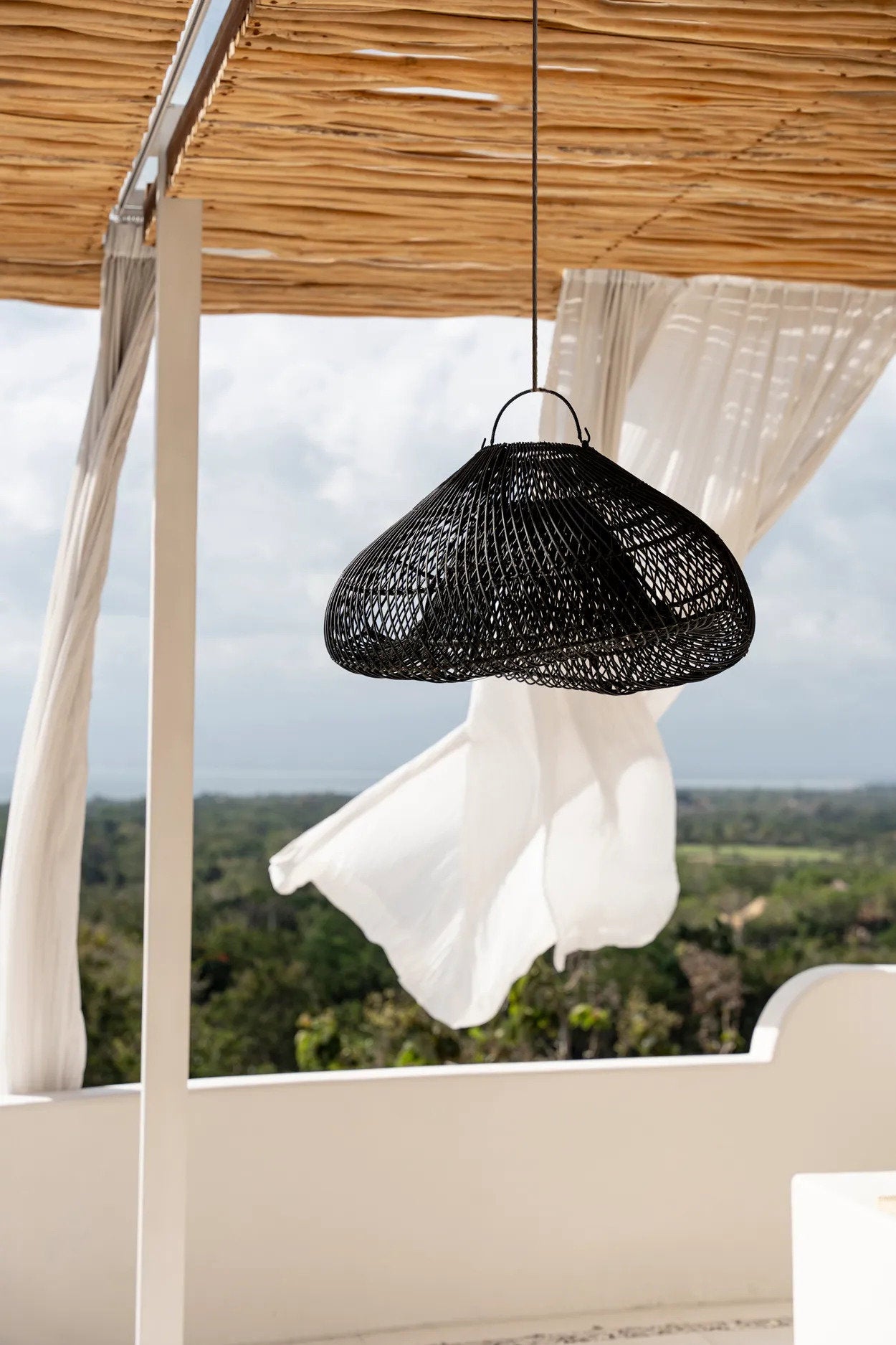 Decoratie Kleesos Rotan Zwart - Afbeelding 4