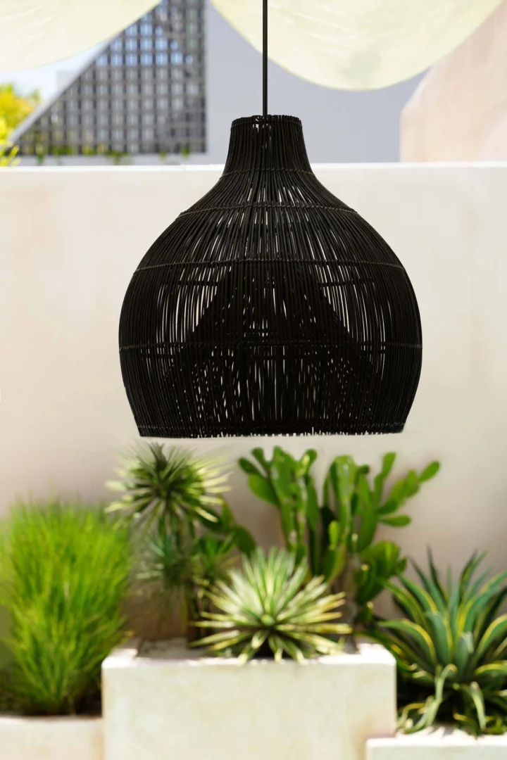 Hanglamp Tomu Rotan - Afbeelding 3