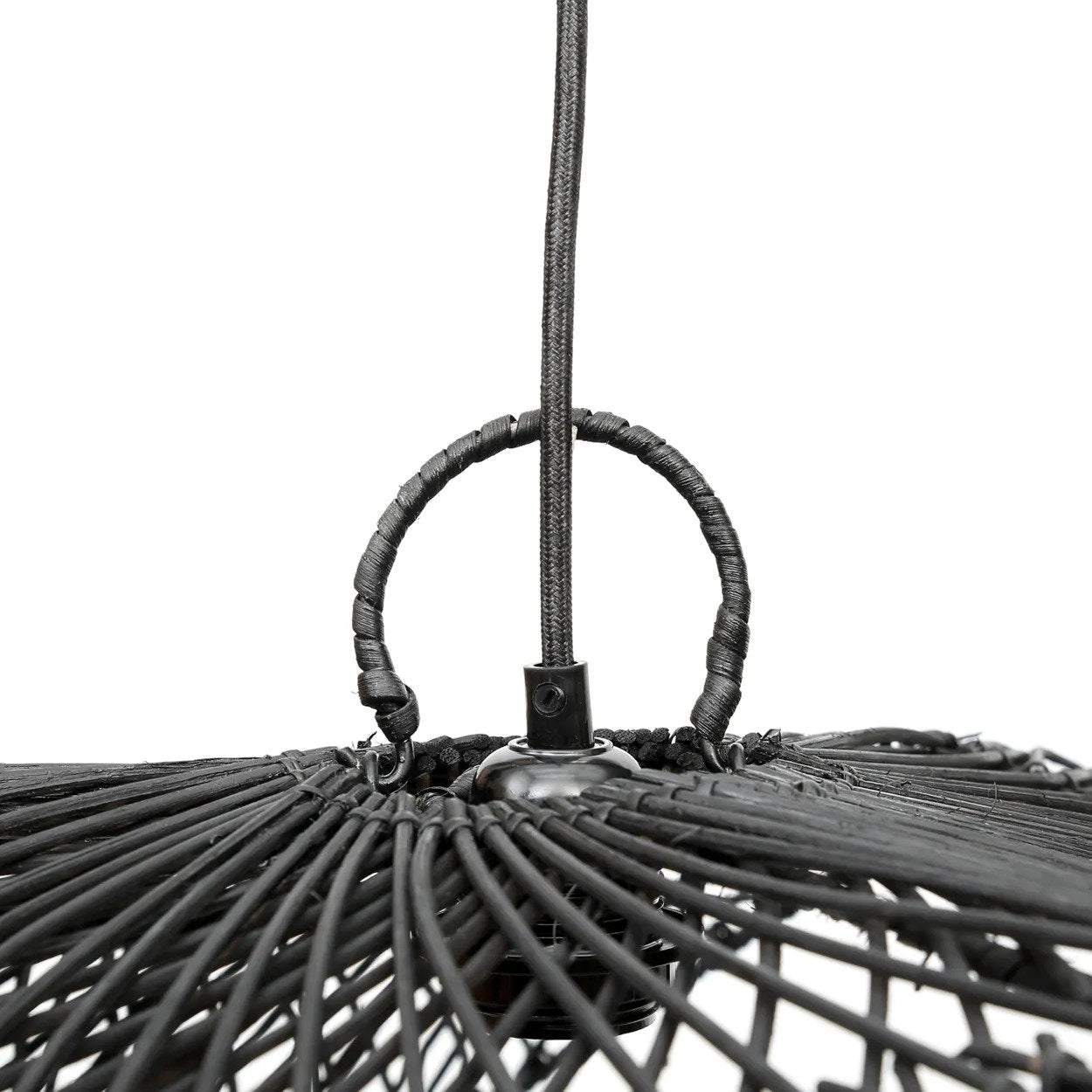 Decoratiehanger Ceessas Rotan Zwart - Afbeelding 6