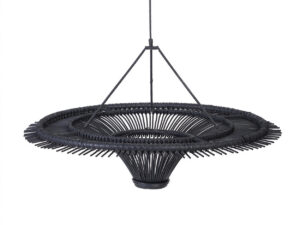 Decoratiehanger Loltaro Rotan Zwart