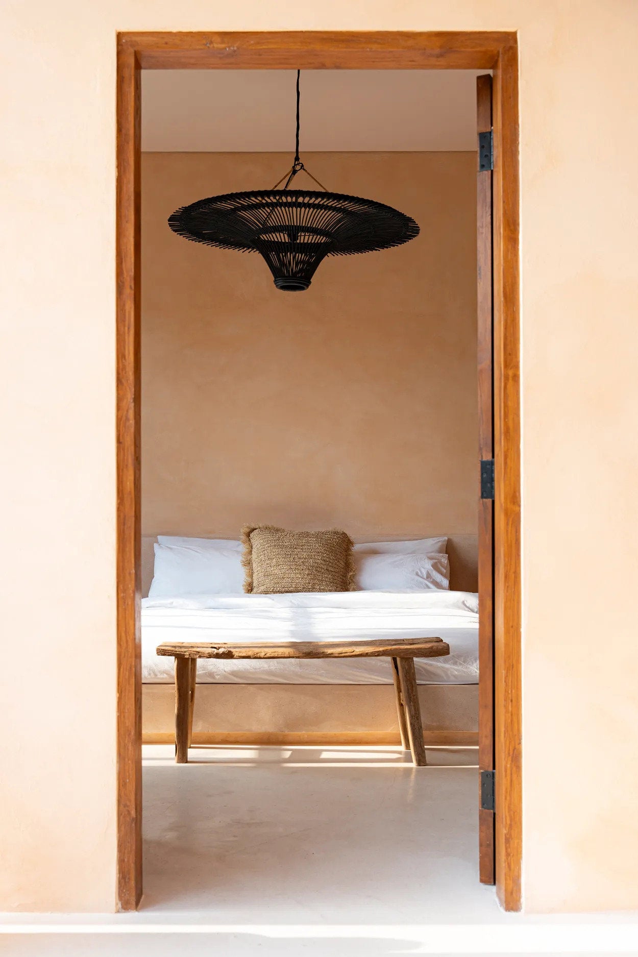 Decoratiehanger Loltaro Rotan Zwart - Afbeelding 2