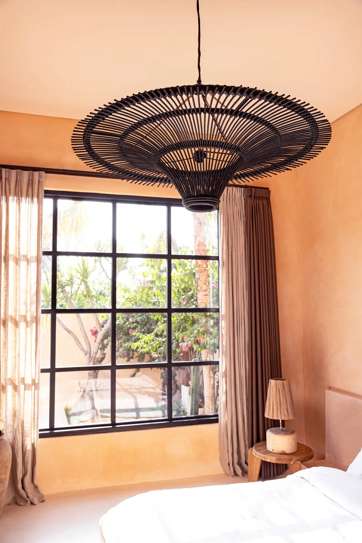 Hanglamp Haanis Rotan - Afbeelding 2